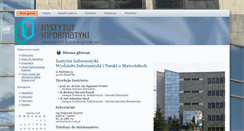 Desktop Screenshot of ii.us.edu.pl
