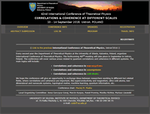 Tablet Screenshot of ccds.phys.us.edu.pl