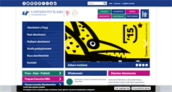 Desktop Screenshot of absolwent.us.edu.pl