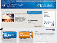Tablet Screenshot of bk.us.edu.pl