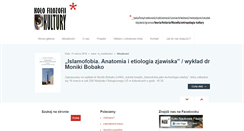 Desktop Screenshot of fkultury.us.edu.pl