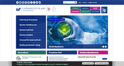 Desktop Screenshot of pracownik.us.edu.pl