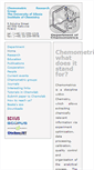 Mobile Screenshot of chemometria.us.edu.pl