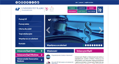 Desktop Screenshot of dlaszkol.us.edu.pl