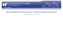 Tablet Screenshot of bio.fizyka.us.edu.pl