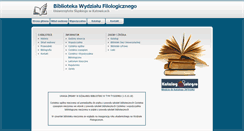 Desktop Screenshot of bfp.us.edu.pl
