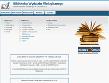 Tablet Screenshot of bfp.us.edu.pl